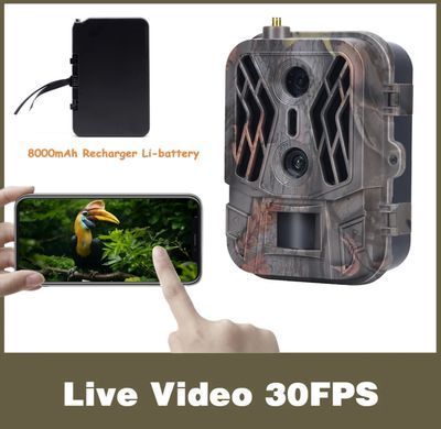 Фотоловушка Suntek HC 950 PRO LIG 4K (50Mp, Облако, Онлайн Видео) 2 Лінзи